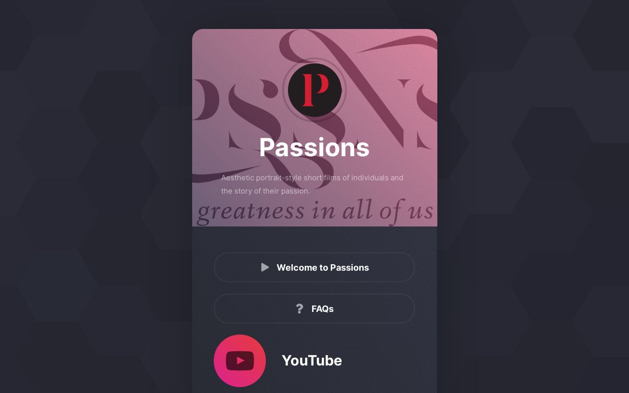 Carrd profile picture for @passions